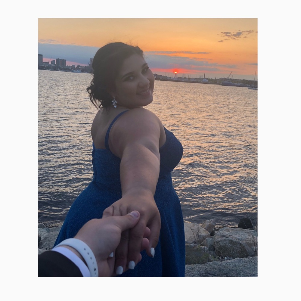 Plus Size Prom Dress - Picture 2 of 3